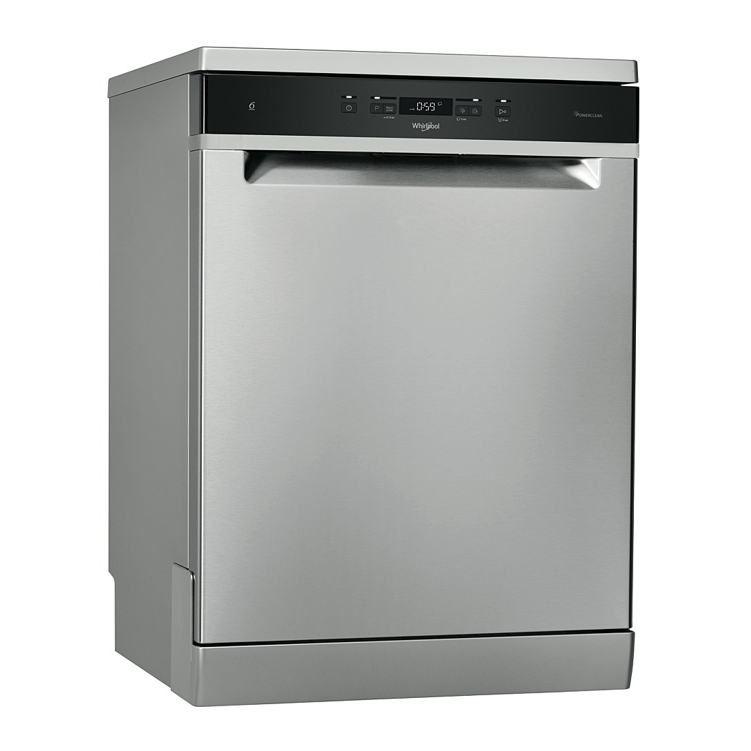 Geschirrspüler freistehend Whirlpool WFC3C42PX 14 Maßgedecke 60 cm