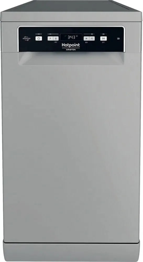 Hotpoint HA3FC10BS7A0S – Freistehender Geschirrspüler 45 cm
