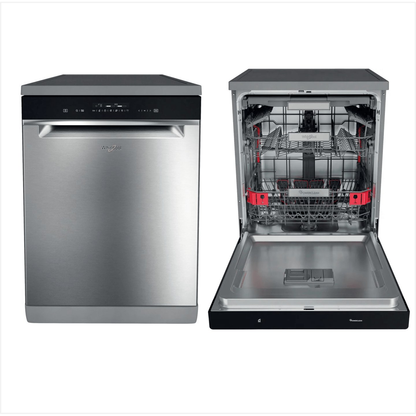 Whirlpool WFP5O41PLGX – Geschirrspüler freistehend 60 cm 14 Gedecke