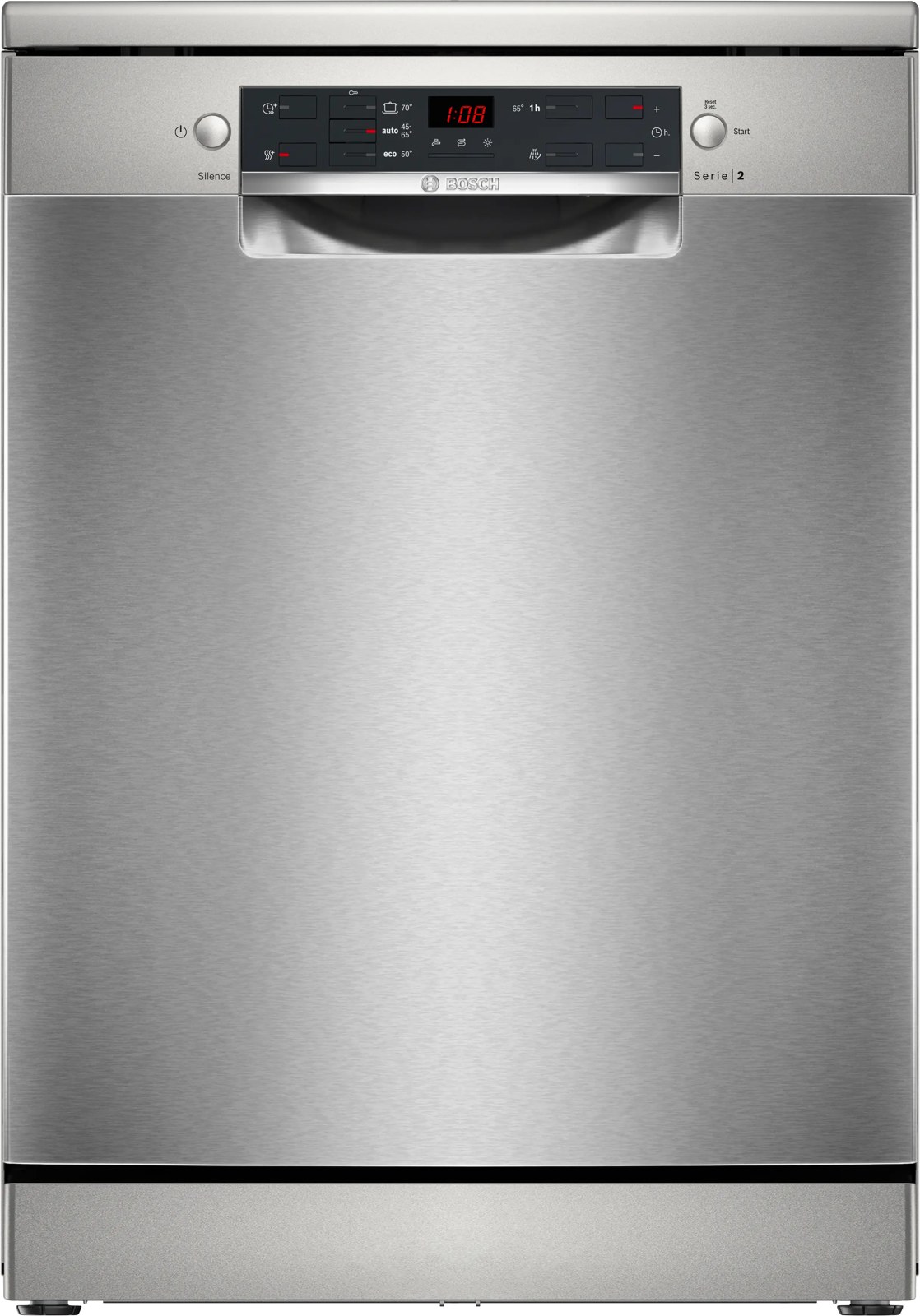 Bosch SMS25KI09F – Leiser freistehender Geschirrspüler Serie 2, 60 cm